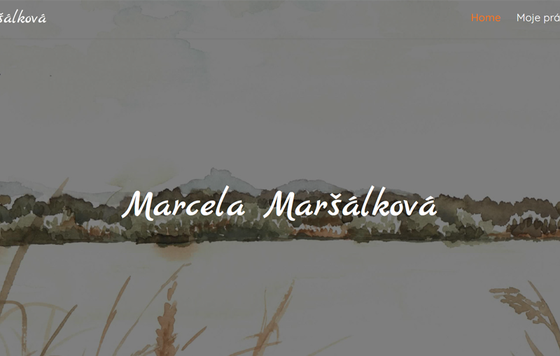 www.marcelamarsalkova.cz
